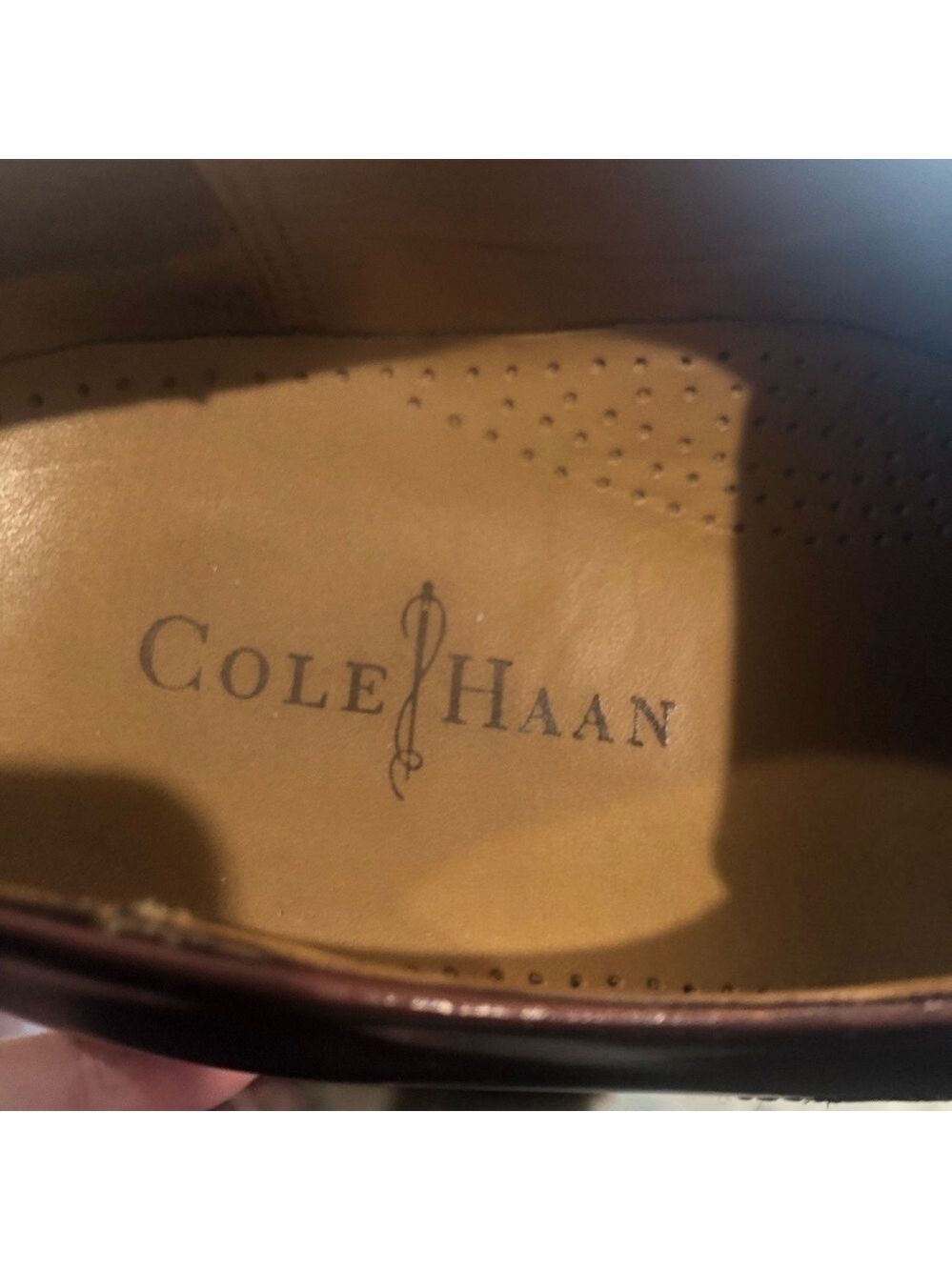Cole Haan Size 9.5 oxblood lace up oxfords. Classic career leather closet staple - Picture 9 of 11